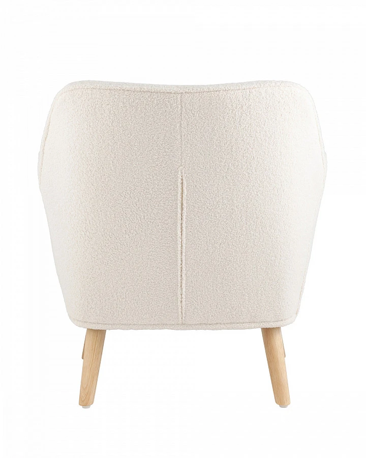 Кресло Ричи тедди белый - фото 5