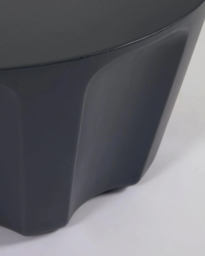 Круглый журнальный столик Vilandra из бетона - фото 5