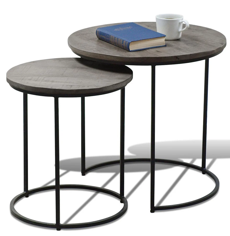 Набор серых столиков, ИНДУ ДХУСАР - фото 6