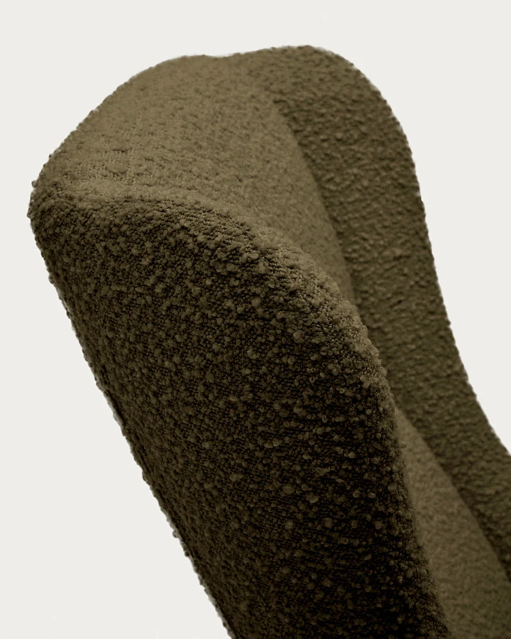 Maustin Кресло-качалка тм.-зел.овч./сталь-бук - фото 9