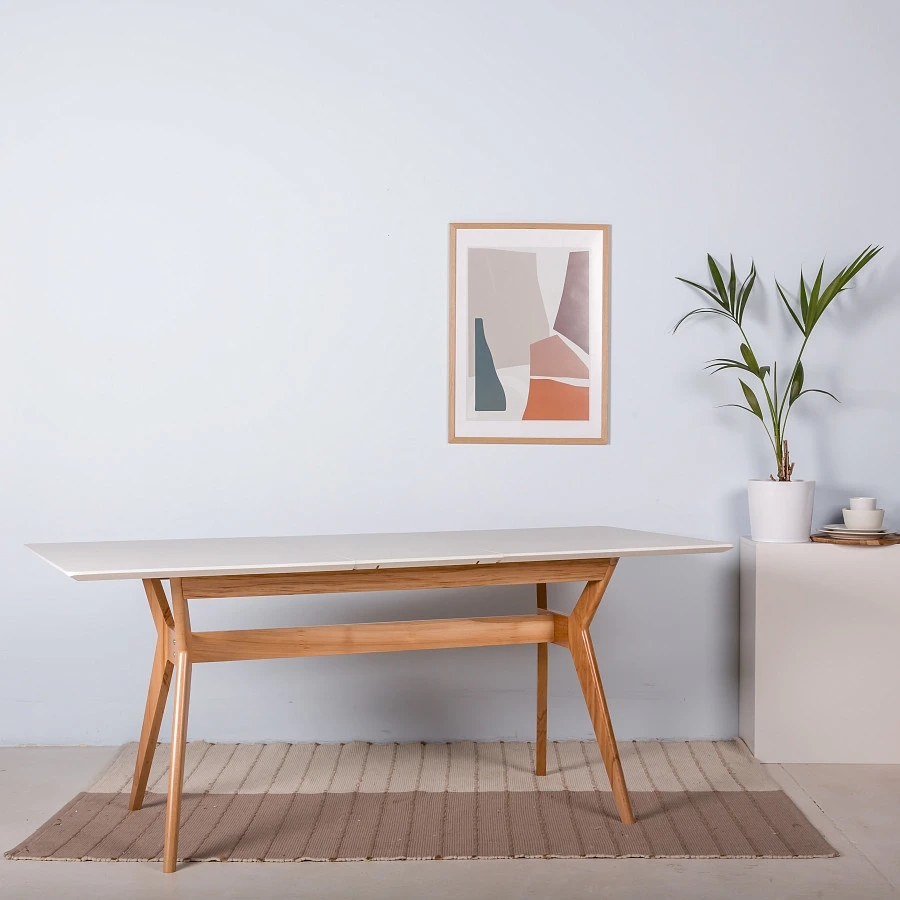 Стол Нарвик раскладной 120-160 БУК-Белый - фото 12