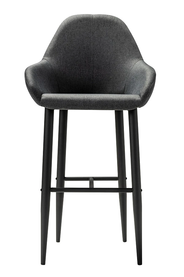 Кресло Бар.Kent тёмно-серый/черный - фото 3