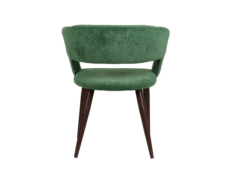 Кресло Hugs зеленый/т.орех - фото 6