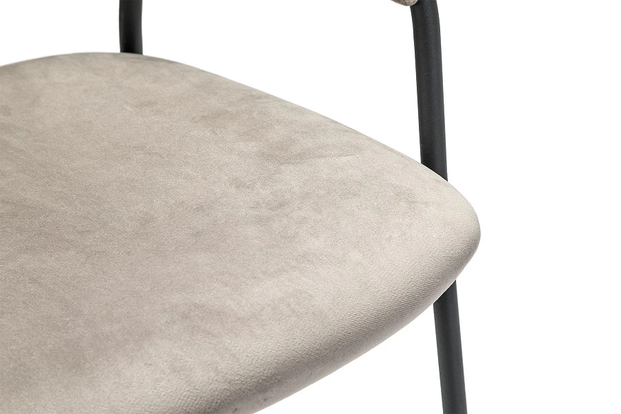 Стул барный Portman серый - фото 6