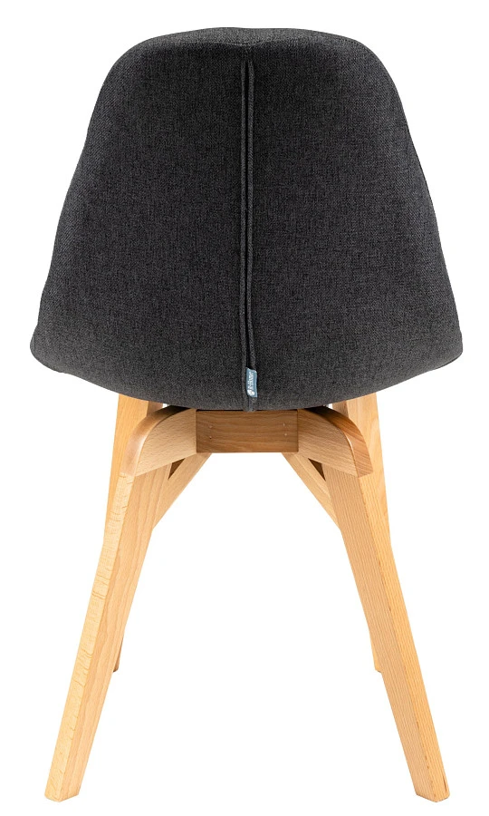 Стул Eames lite тёмно-серый/натур. Бук - фото 5