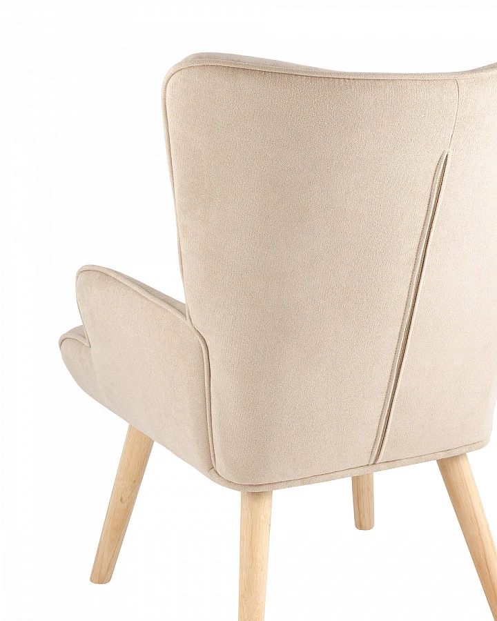 Кресло Хью бежевый - фото 7