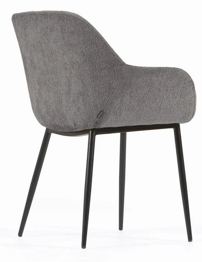 Стул Konna темно-серый/черными - фото 5