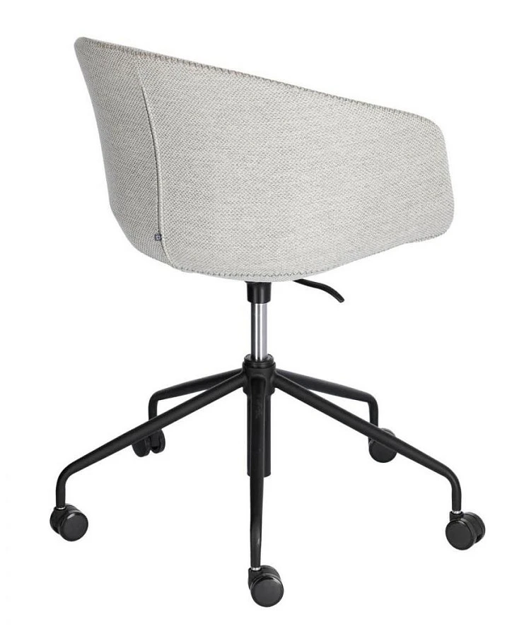 Офисное кресло Yvette светло-серое - фото 3