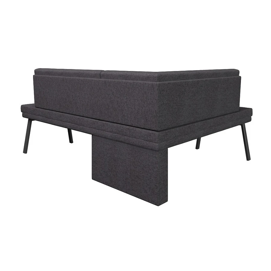 Диван кухонный Brave 140-178 L grey - фото 2