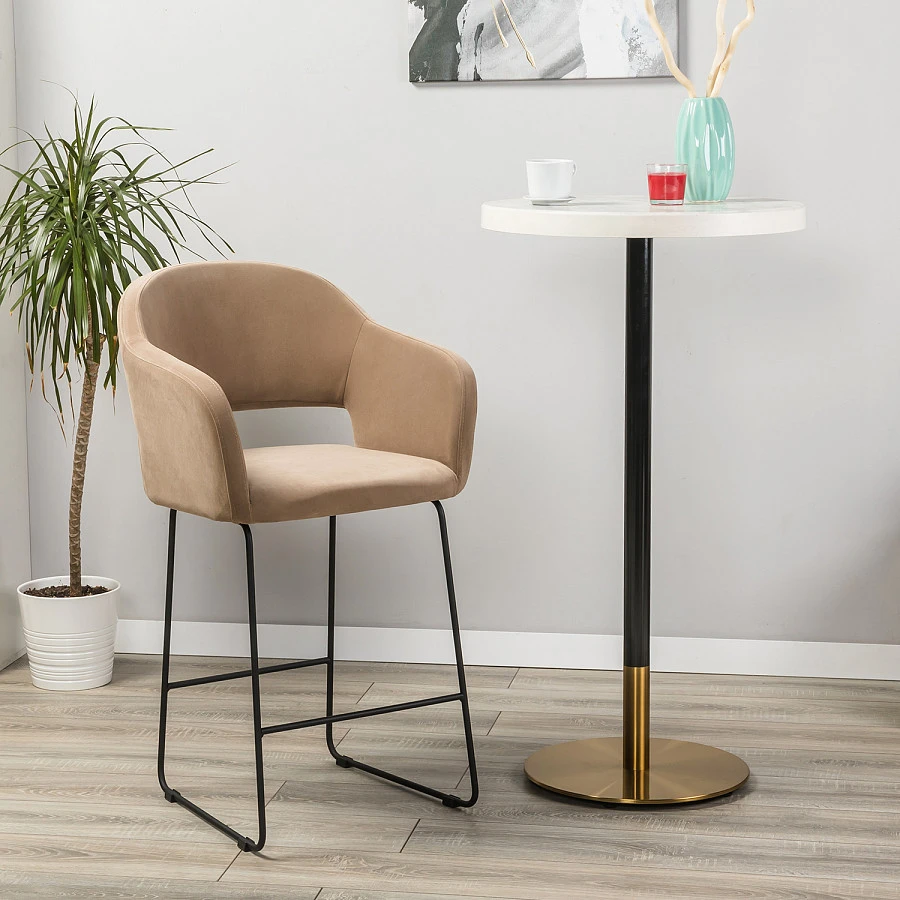 Стул полубар Oscar Diag beige/Линк - фото 6