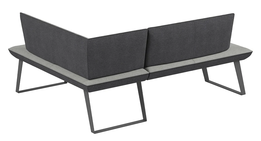 Диван кухон. Cosmo 178-140 R silver/grey - фото 2