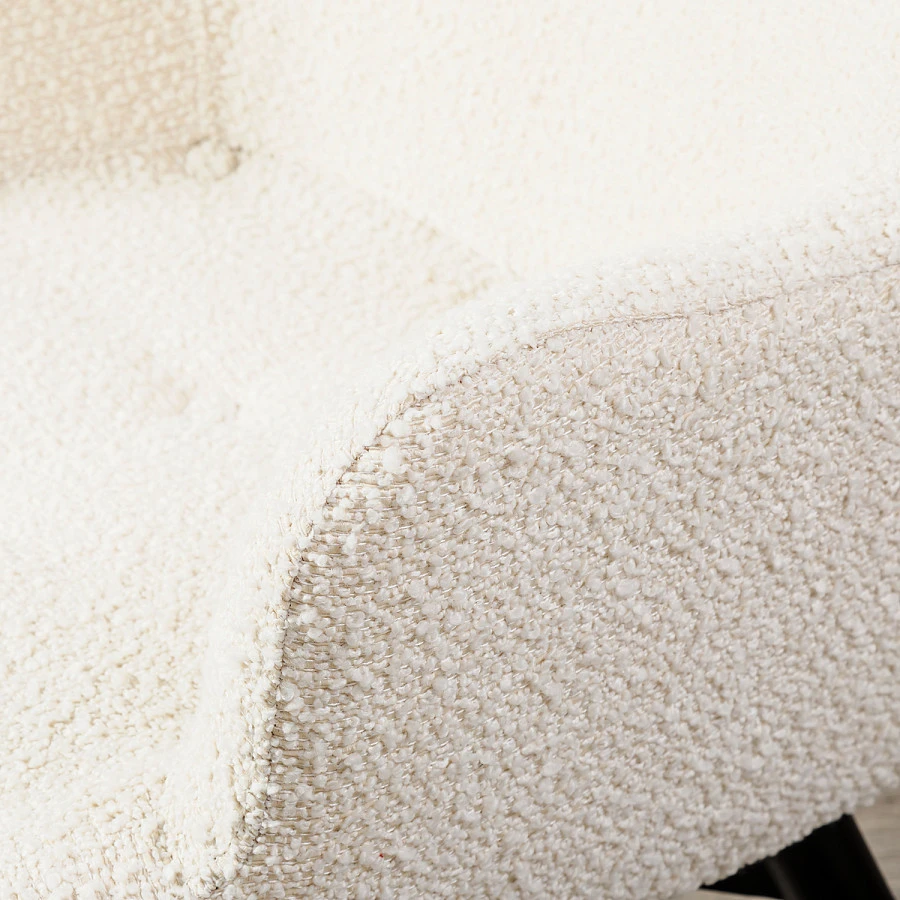 Кресло Хайбэк бежевый/венге - фото 18