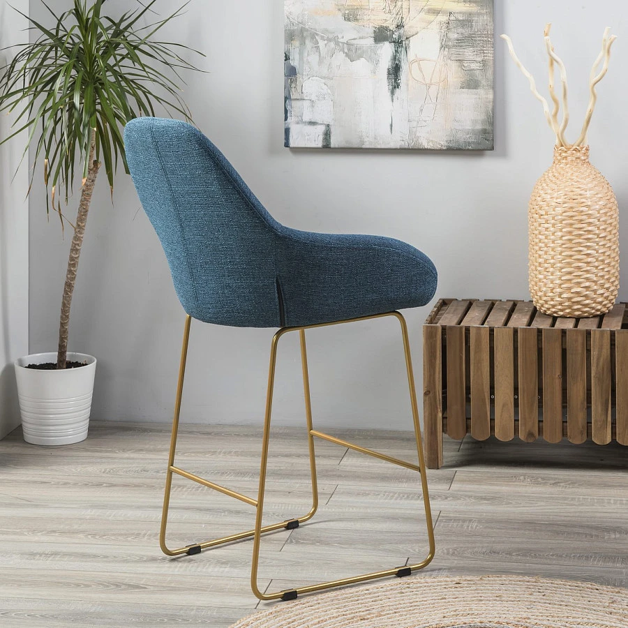 Кресло полубар Kent БлюАрт/ЛинкЗолот - фото 8