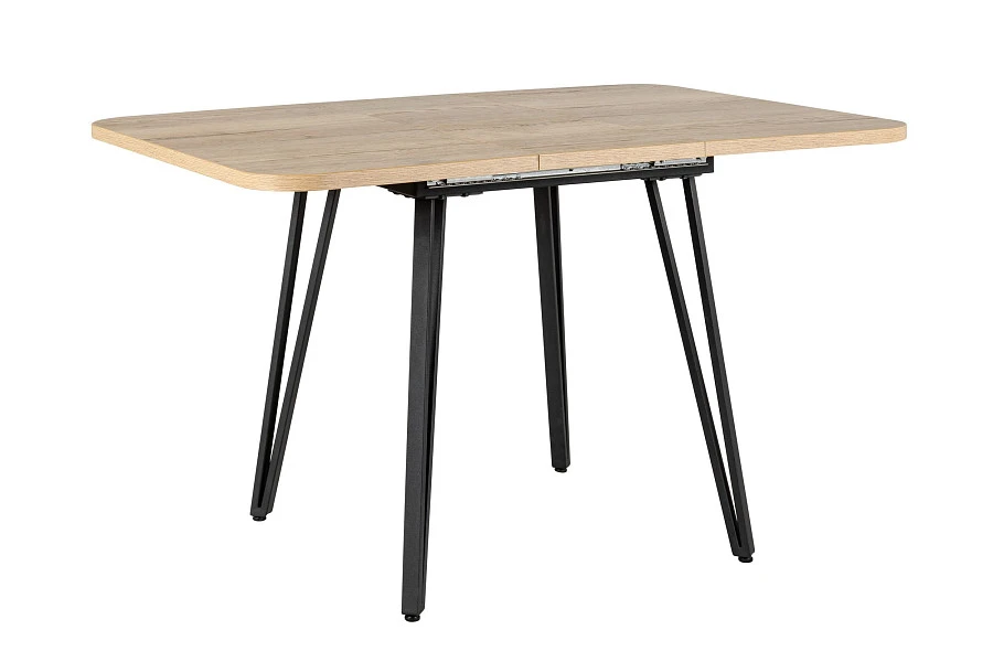 Стол Диего Prime раздвиж. 90*90+30 Галифакс Натур/Бабочка - фото 3