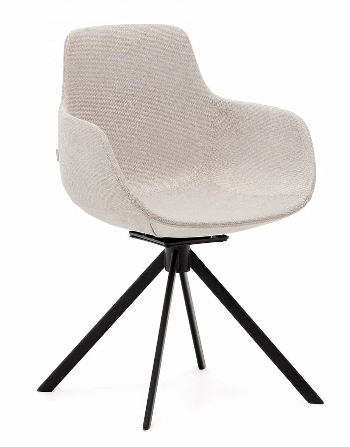 Рабочее кресло Tissiana-беж.син и мат/чер ал.