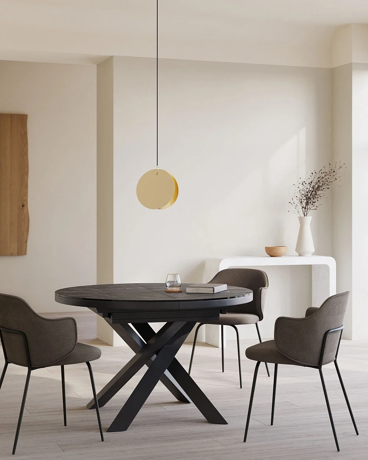 Подвесной светильник Bethen латунный - фото 2