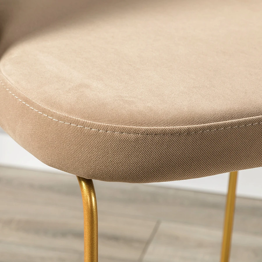 Кресло Бар. Lars Diag beige/Линк золото - фото 9