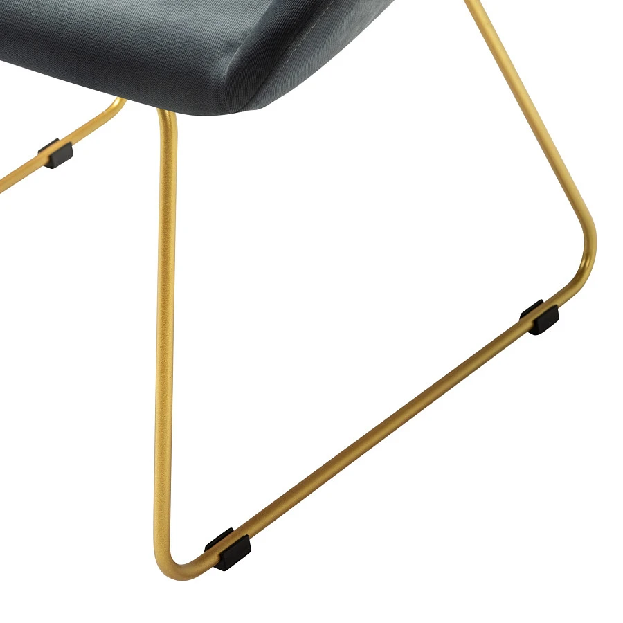 Кресло Kent Diag grey/Линк золото - фото 5