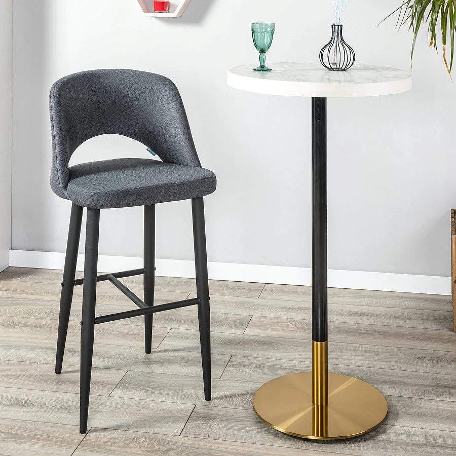 Кресло Бар.Lars тёмно-серый/черный - фото 8