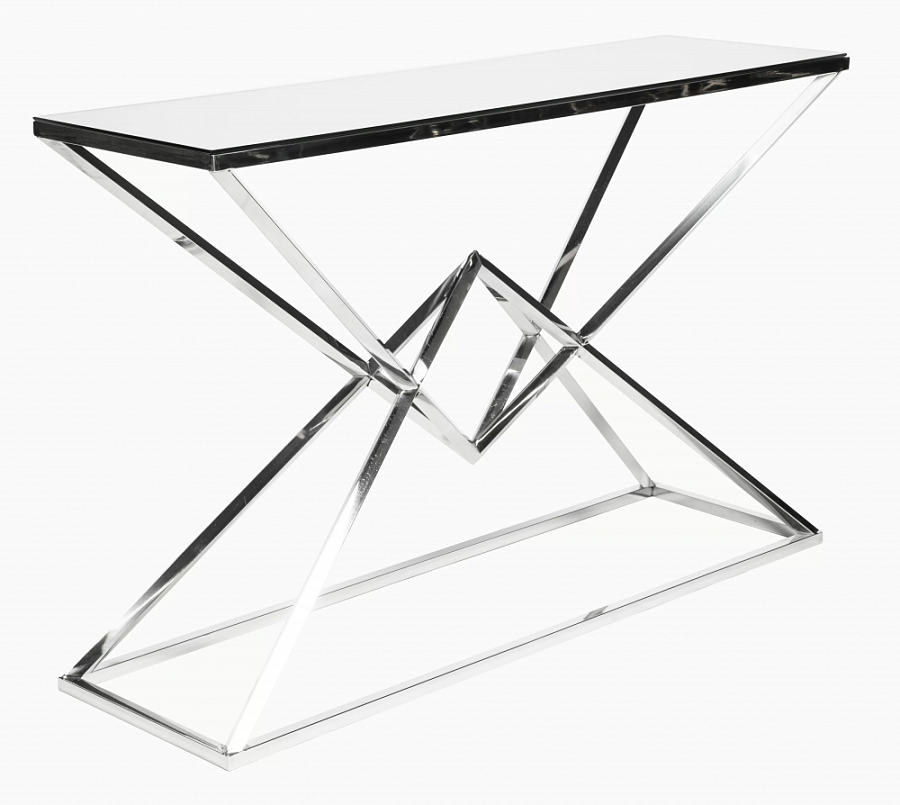 Консоль Pyramid Silver 0.76x1.2x0.35м