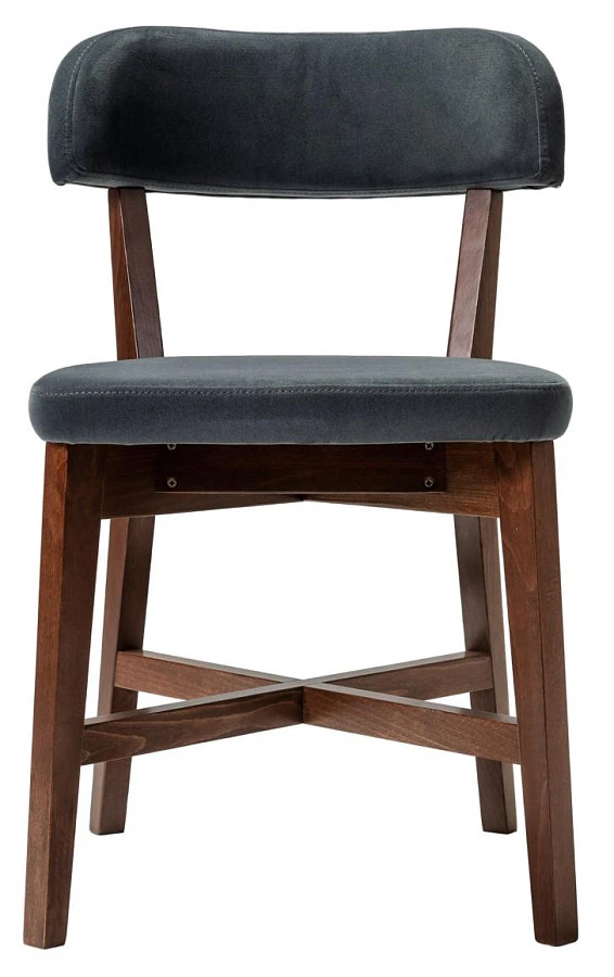 Стул Frank Pro Diag Grey/Темный орех - фото 3