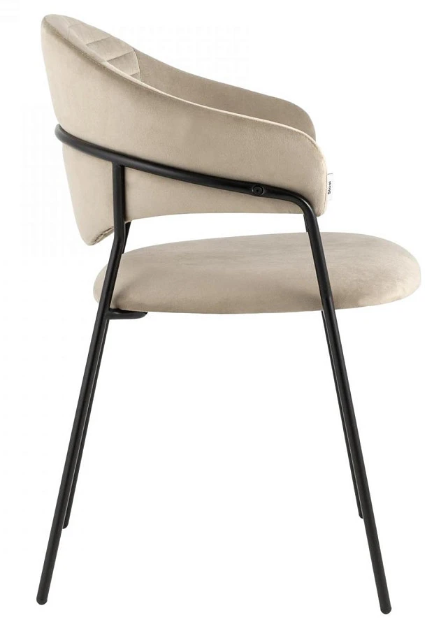 Стул Алексис велюр капучино - фото 3