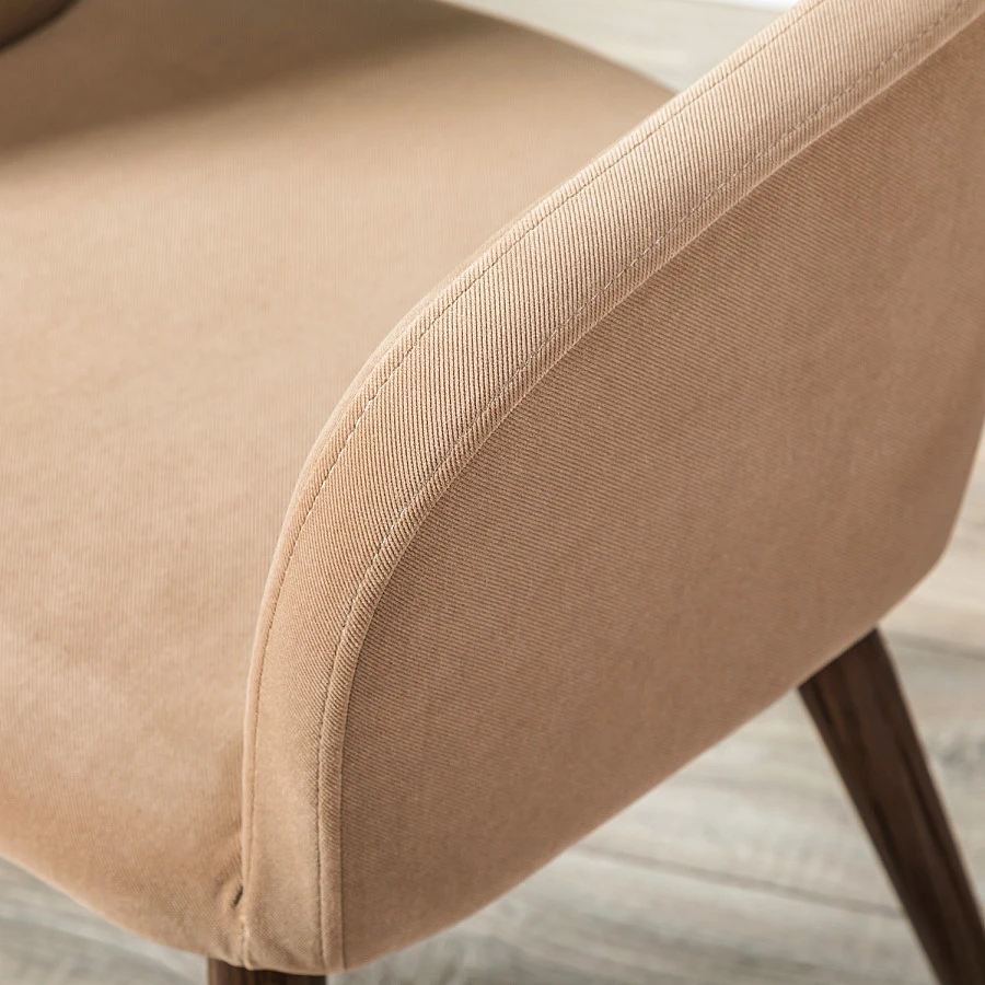 Стул Oscar Diag beige/т.орех - фото 12