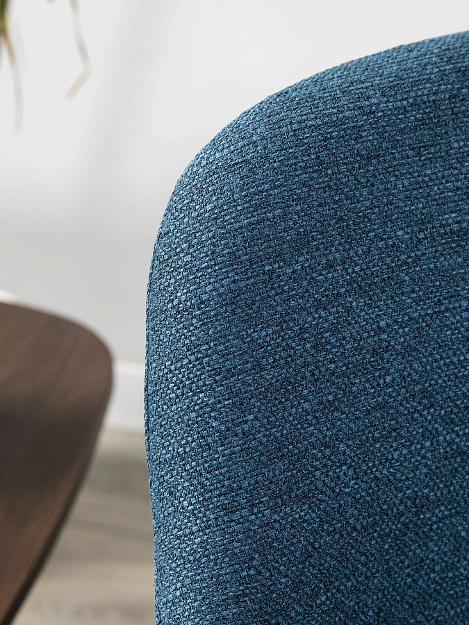 Кресло Ledger БлюАрт/ТОрех - фото 7