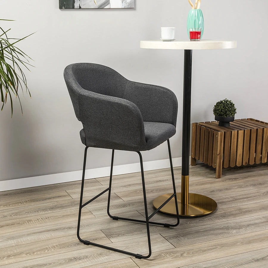 Кресло полубар Oscar тёмно-серый/Линк - фото 9