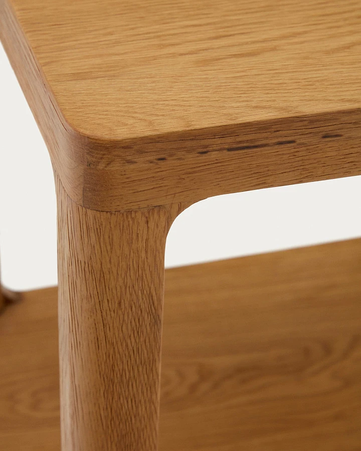 Maymai Приставной стол из массива дуба 50x50см - фото 6