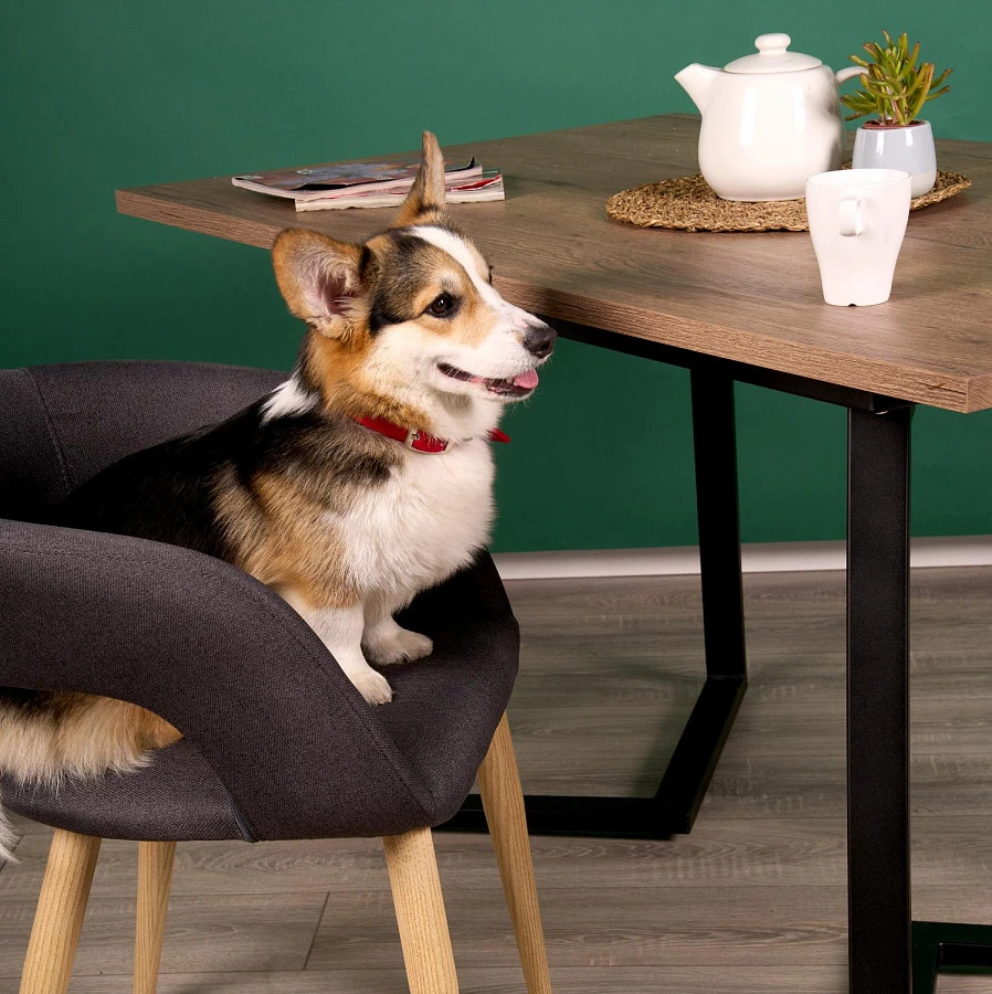 Стол Роналдо раздвиж. 120-160 Галифакс Табак - фото 11