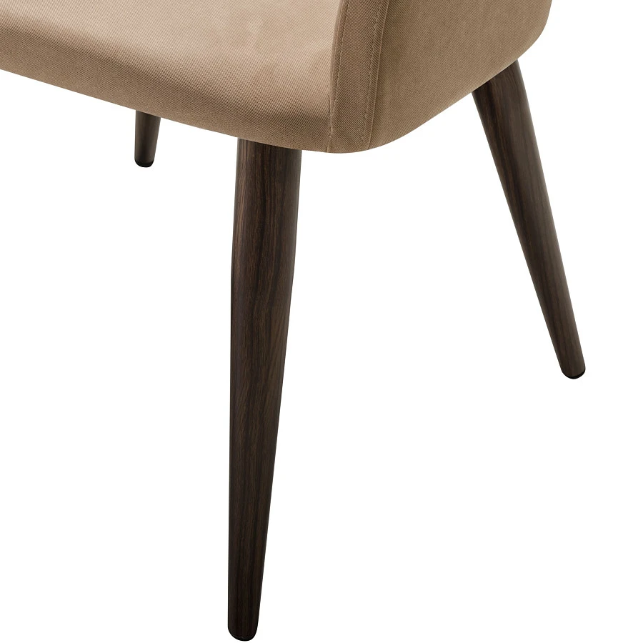 Стул Oscar Diag beige/т.орех - фото 7