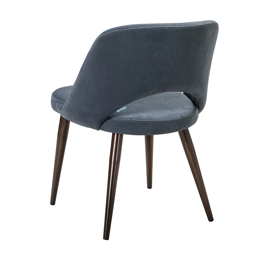 Стул Lars Diag grey/т.орех - фото 4