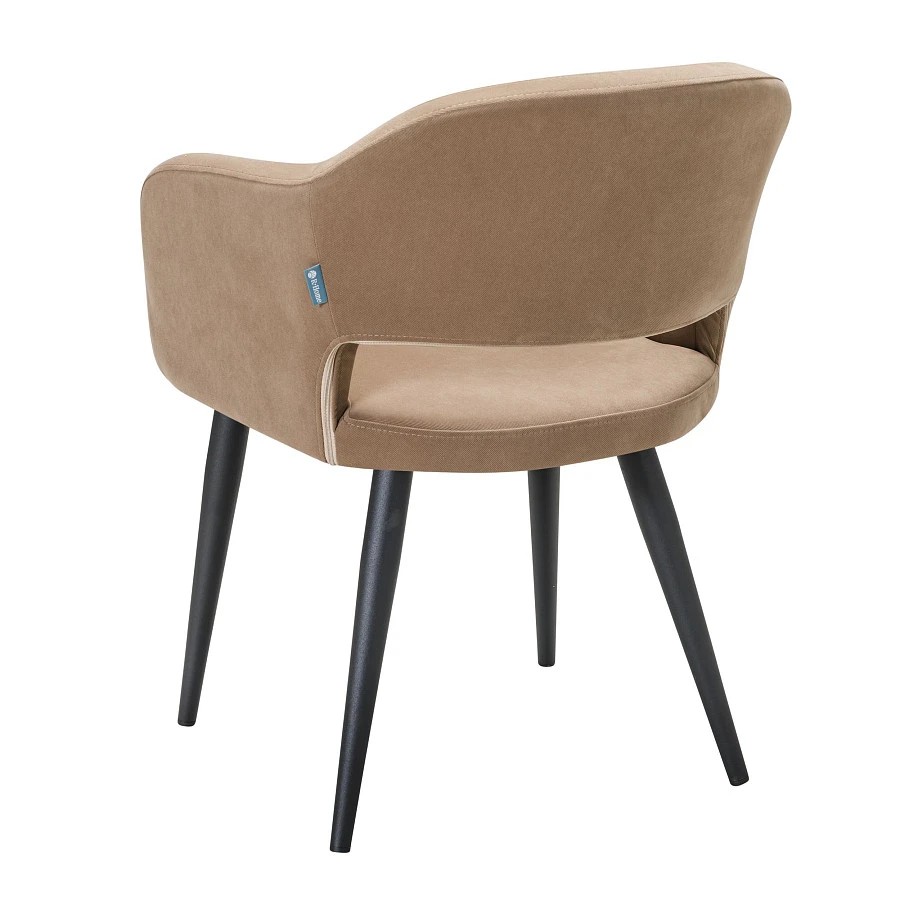 Стул Oscar Diag beige/черный - фото 4