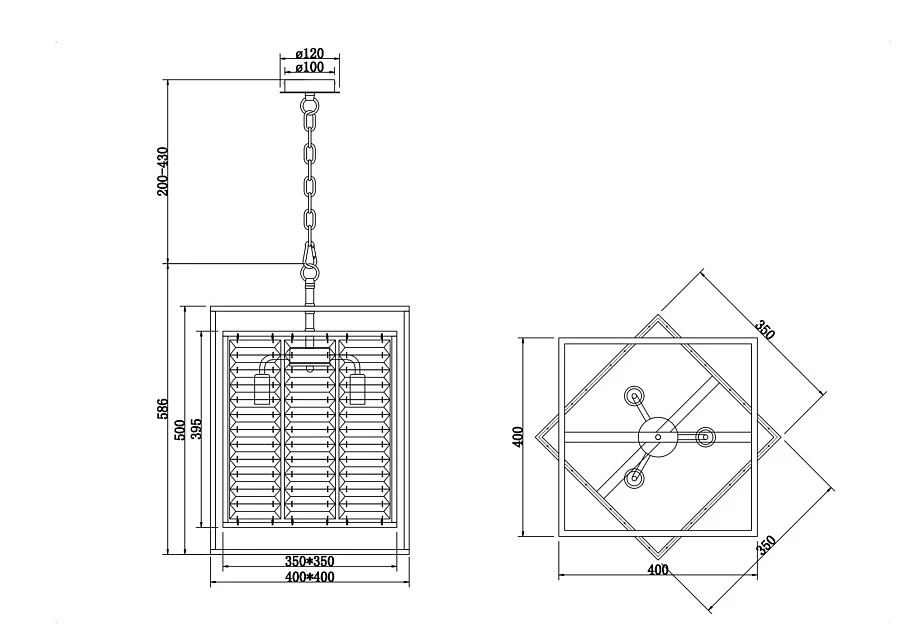 Подвесной светильник Maytoni MOD060PL-04G - фото 2