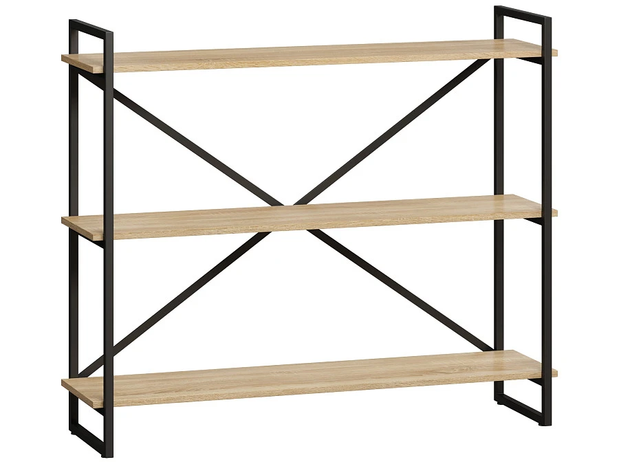 Стеллаж Мальборк Рант 120 Дуб Сонома лофт