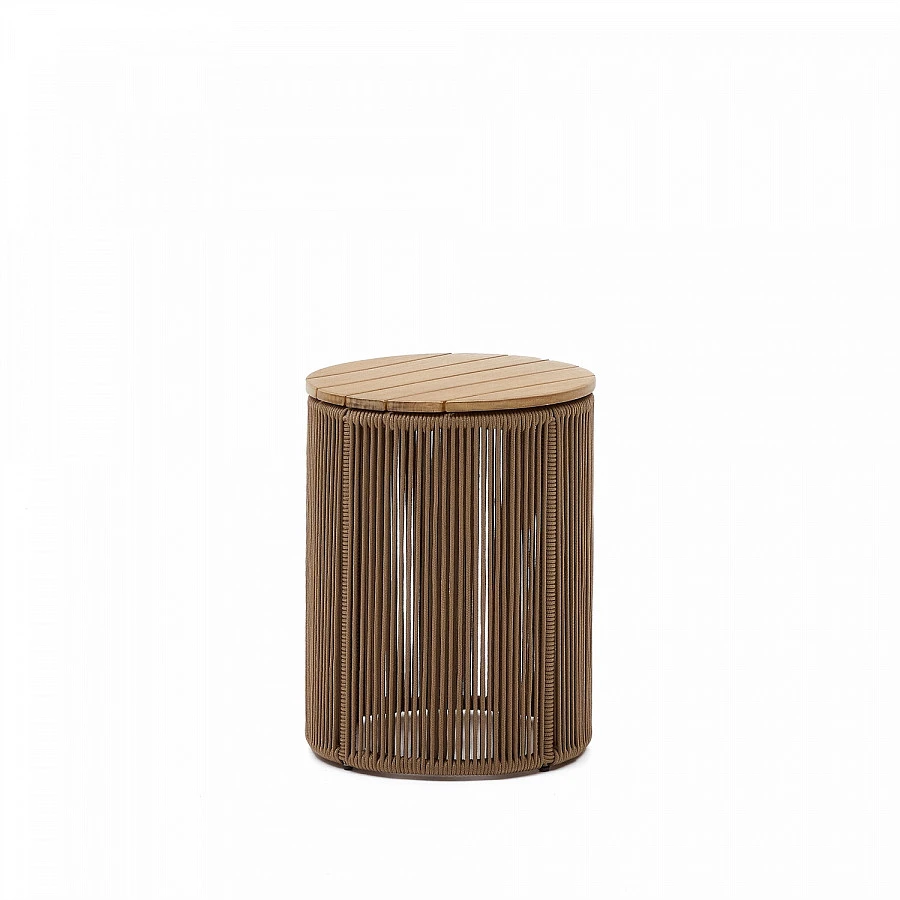 Dandara журнал.стол сталь,беж.шнур40см