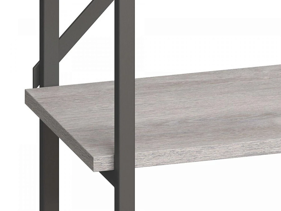 Стеллаж Мальборк 80 Смоук лофт - фото 2