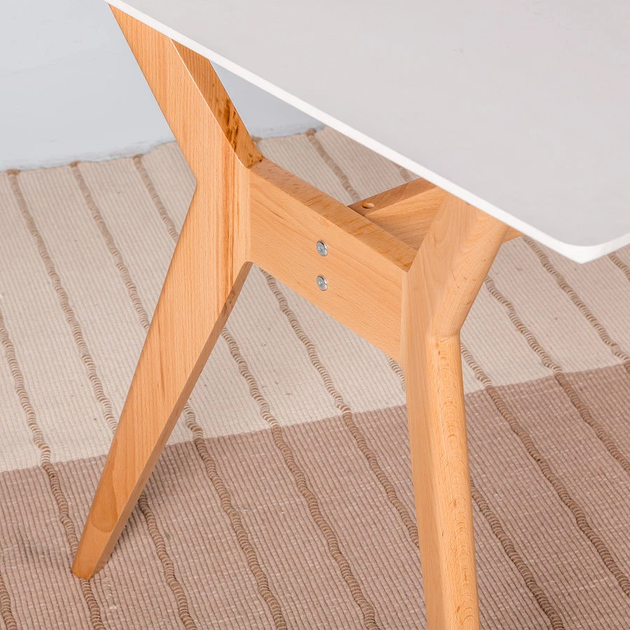 Стол Нарвик раскладной 120-160 БУК-Белый - фото 8