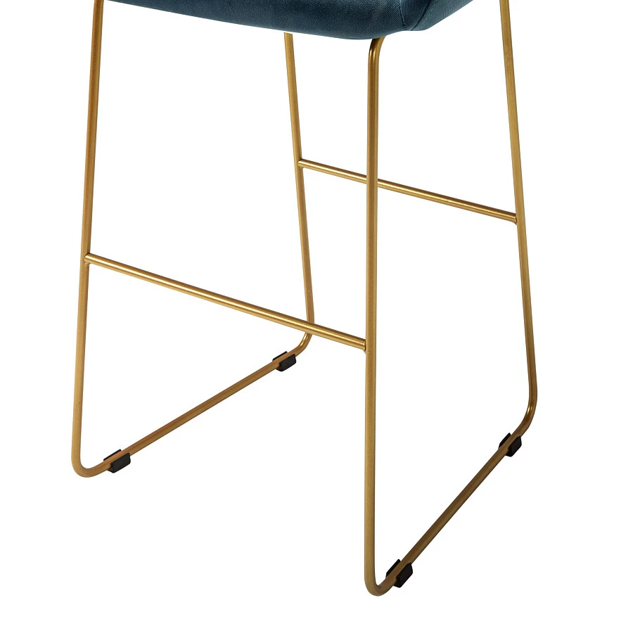Кресло Бар. Kent Diag blue/Линк золото - фото 5