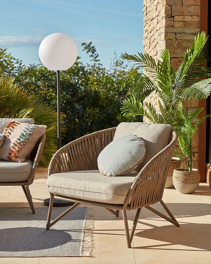 Кресло Branzie коричневая - фото 5