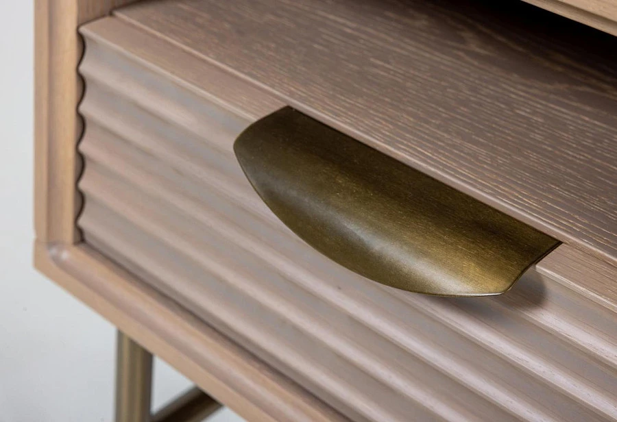 Тумбочка HAINES premium beige 0.48x0.4x0.45м - фото 8