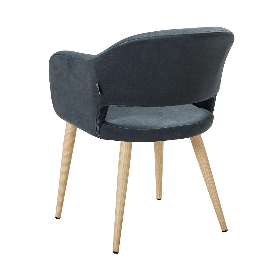 Стул Oscar Diag grey/нат.дуб - фото 4