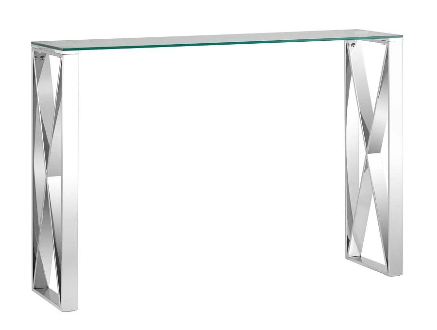 Консоль КРОСС 115*30 серебро