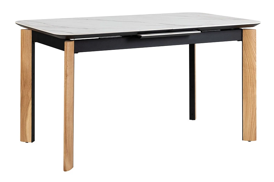 Стол раздвиж. Combi Ceramic  140-180 Automatic Natur/Light marble