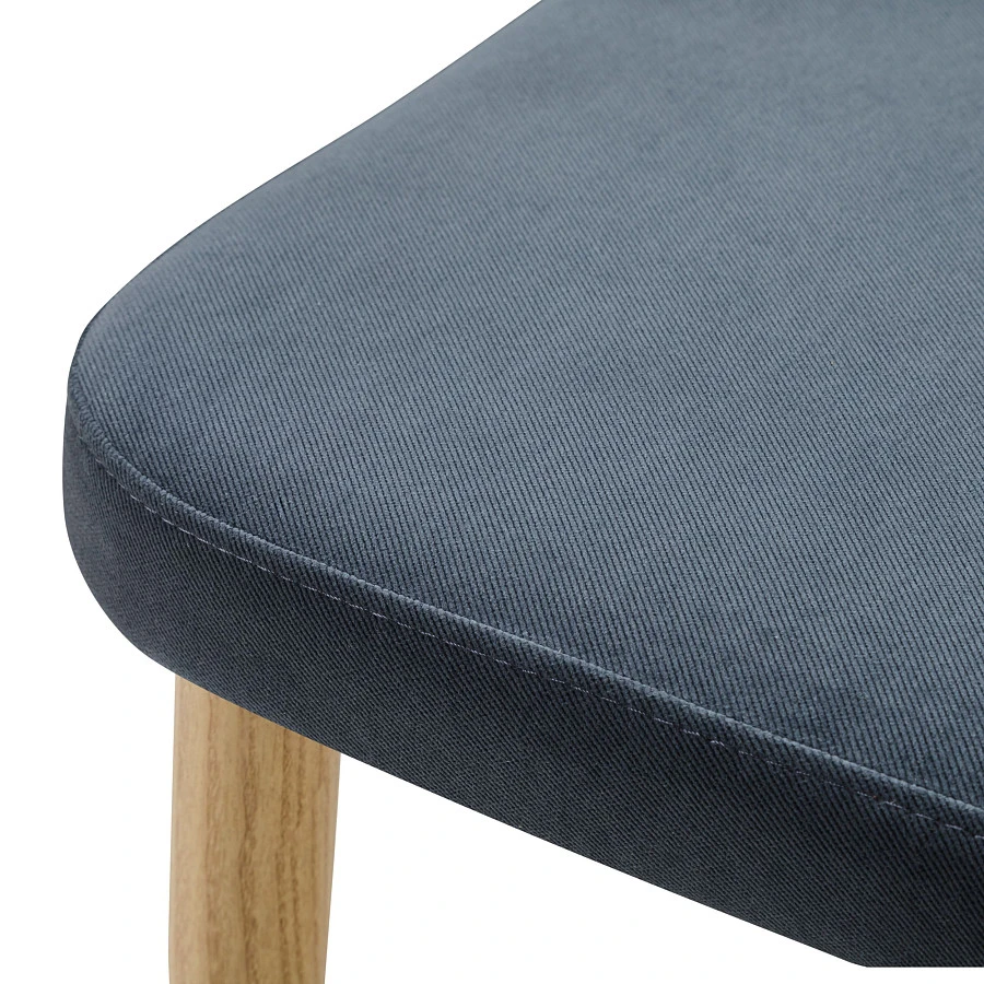 Стул Ledger Diag grey/нат.дуб - фото 5