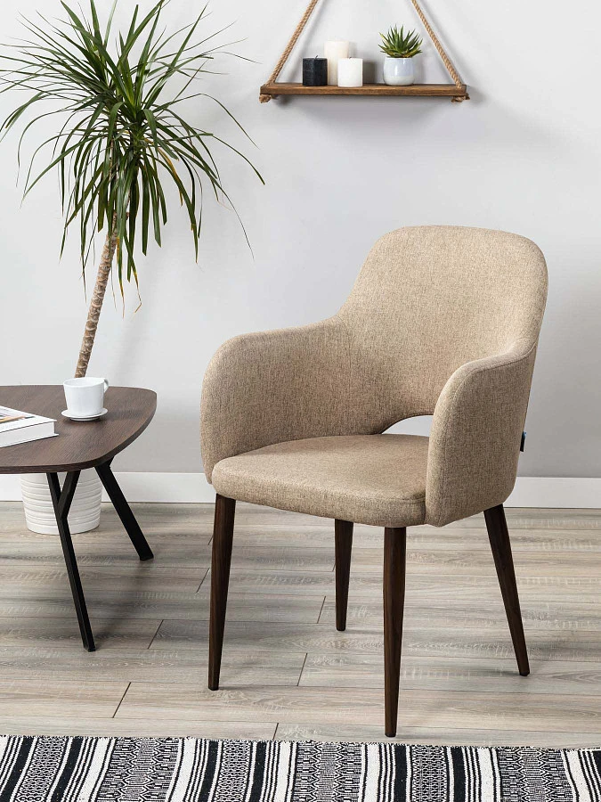 Кресло Ledger Браун/ТОрех - фото 9