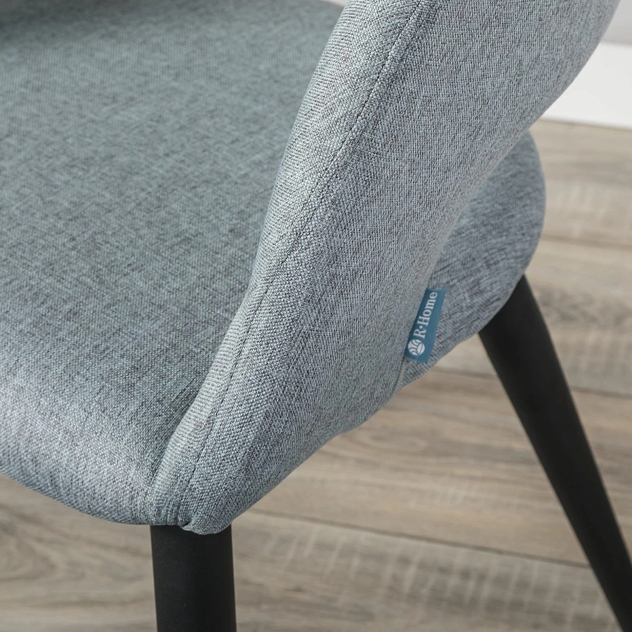 Стул Hugs св.сер/черный - фото 15