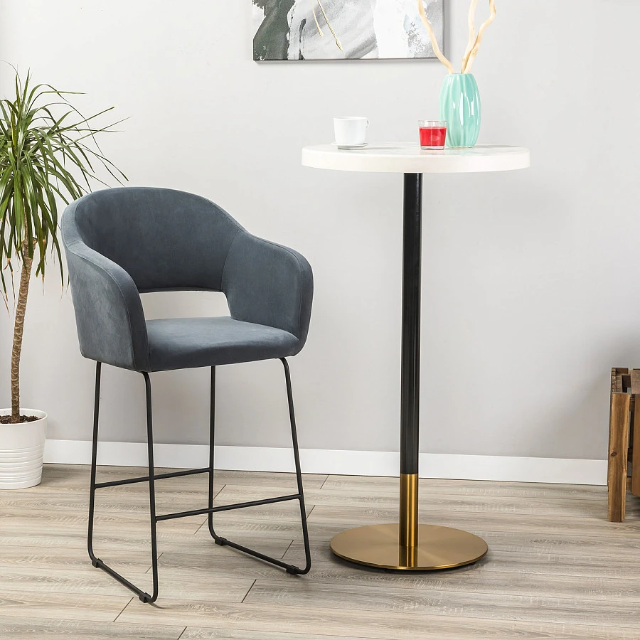 Кресло полубар Oscar Diag grey/Линк - фото 10