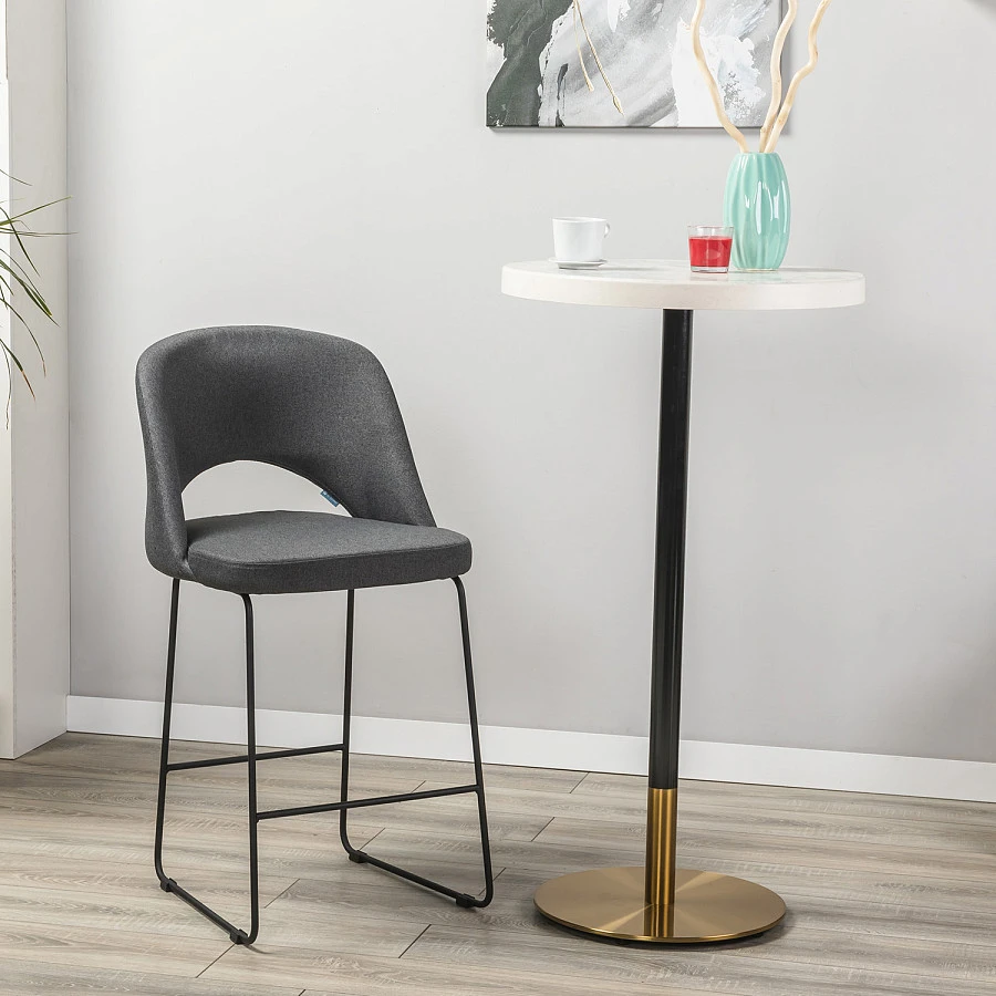 Кресло полубар Lars тёмно-серый/Линк - фото 7